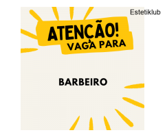 Vaga Barbeiro  - Tijuca - Rio de Janeiro, RJ;